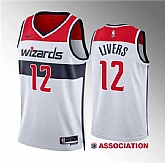 Men's Washington Wizards #12 Isaiah Livers White Association Edition Stitched Basketball Jersey Dzhi,baseball caps,new era cap wholesale,wholesale hats